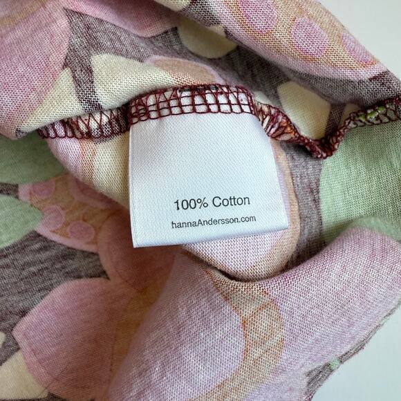 Hanna Andersson Floral Print Tunic Dress 120cm - Picture 7 of 10